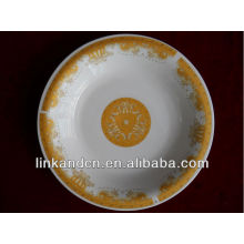 hign quality porcelain dinner plate with decal